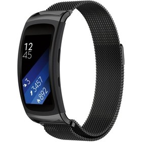 Resim Galaxy Uyumlu Gear Fit 2-r360 Milanese Saat Kordonu 