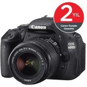 Resim Canon Eos 600D 18-55mm IS II SLR Dijital Fotoğraf Makinesi 