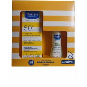 Resim Mustela Güneş Losyonu SPF50+ 100 ml + Vücut Losyonu 50 ml 
