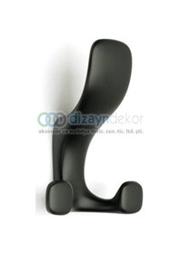 Resim Portmanto Askı Bilge Üçlü Mat Siyah 202010 