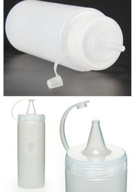 Resim Qniay Qchef Hazırlık Şişesi (1 Adet) Kapaklı Sosluk 400 ML 