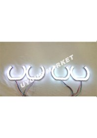 Resim Bmw E36 U Tipi Rgb Angel Halka Seti , E36 Far İçi Halka,e36 Angel 
