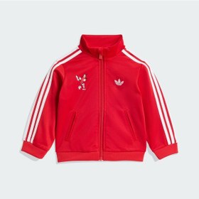 Resim Adidas Ke3879 Fırebırd Ts Çocuk Eşofman Takımı Kırmızı 
