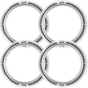 Resim Hyundai Uyumlu 16 Jant B-B-S Testere Lastik Yanağı Beyaz Renk 1 Takım 4 Adet 