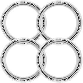 Resim Universal 13 Jant B-B-S Testere Lastik Yanağı Beyaz Renk 1 Takım 4 Adet 