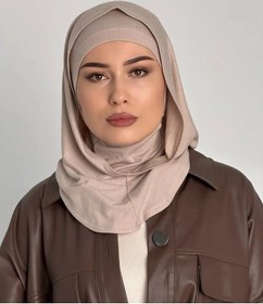 Resim Yrysky Balaklava Başlıklı Kışlık Hijab Hazır 247635885 Çikolata 