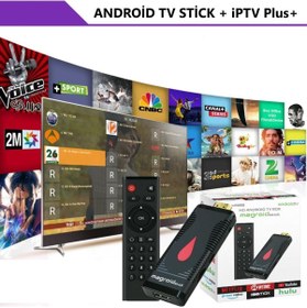 Resim Android Tv Box 4k Stick, 2/16 Gb, Oyun Modu, Android 10 (FULL PAKET İPTV HEDİYE) 