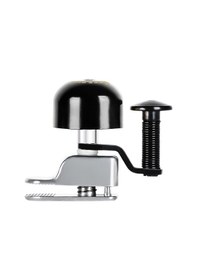 Resim Küçük Bisiklet Çan Mtb Yol Bisikleti Korna Güvenlik Halkası Bisiklet Alarmı Güzel Kalite Yüksek Sesle Mtb Yol Bisikleti Siyah 