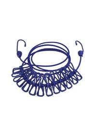 Resim Taşınabilir Pratik Mandallı Çamaşır İpi Renkli 