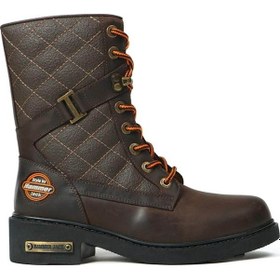 Resim Hammer Jack Hakiki Deri Kahverengi Kadın Bot & Bootie 15945-z Kahverengi 