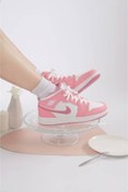 Resim Nike Air Jordan 1 Orta Mercan Tebeşir Beyaz Pembe Ayakkabı DQ8423-616 stilim SPOR 