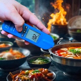 Resim Artizan Mutfak Cem IR98 Problu ve Kızılötesi Ölçer Gıda Termometresi 