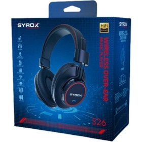 Resim Syrox S26 Bluetooth Stereo Kulak Üstü Kulaklık 