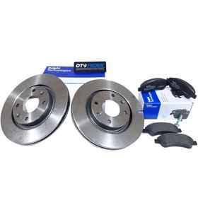 Resim Peugeot Partner (2003-2011) Ön Fren Disk ve Balata Takımı (Delphi) 