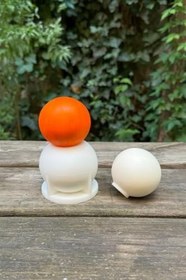 Resim Rufus Concept Küre 6cm Çap Silikon Mum Kalıbı 