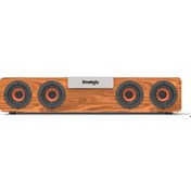 Resim Geeroyoo Bluetooth 5.0 Ahşap Soundbar + Kablosuz Subwoofer 20w Hoparlör Sistem Tws Mod Tf Kart Destekli Çevresel Ses Ev Sinema Sistemi Jzr-gy 