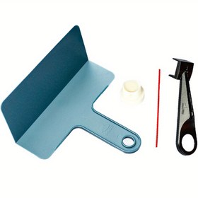 Resim Dayanıklı PP Motosiklet Zincir Suyu Applicator, Sıçrama Koruyucu ile - Siyah, Verimli Bakım için Kolay Tutuşlu Sap, Çizikleri ve Kirlenmeyi Önler, Yol Yardımı için İdeal, Bakım Aksesuarı|Sıçrama Koruyucu Tasarımı|Şık Tasarım 