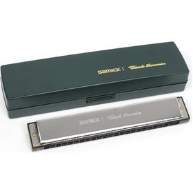 Resim Samick Sth-24mn Profesyonel 24 Delikli Özel Kutulu Mızıka-kore 