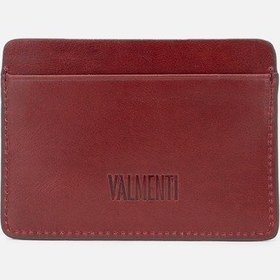 Resim Valmenti Elton Erkek Bordo Hakiki Deri Cuzdan,kartlık,anahtarlık 301 Elton Kartlık Y24 Bordo 
