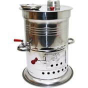 Resim Go İthalat PİKNİK SEMAVERİ 7LT TEK MUSLUK KUTULU (5332) 