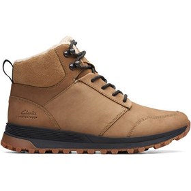 Resim Clarks Koyu Bej Erkek Nubuk Bot ATL Trek Up WP 