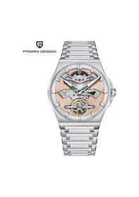 Resim Pagani Design Pd-ys028 42mm 100m Su Geçirmez, İskelet Otomatik Safir Kristal Işıkl Full Çelik Lüks Erkek Kol Saati Bej Diğer 