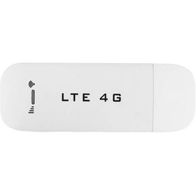 Resim 4g Lte Kablosuz Usb Dongle Yönlendirici 150 Mbps Yüksek Hızlı Modem Sopa 4g White B 