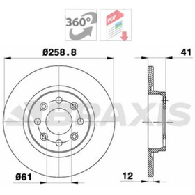 Resim On Fren Aynası (dıskı)dacıa Logan 04>sandero 08>twıngo I, Iı Smart Fortwo 1.0 1.2 1.4 1.5dcı 1.6 (ab TYC00709638730 
