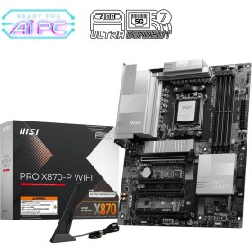 Resim MSI PRO X870-P WiFi DDR5 8200MHz(OC) Soket AM5 M.2 HDMI ATX Anakart 