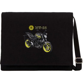 Resim Yamaha MT 25 Siyah Postacı Çantası - Siyah 