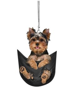 Resim Asılı Süsleme Akrilik Göz Alıcı Çekici Güzel Cep Köpek Anahtarlık Kolye Otomotiv Aksesuarları B 