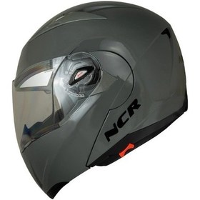 Resim NCR 158 ÇENE AÇILIR KASK NARDO GRİ 