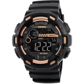 Resim Skmei Dijital Spor Akıllı Saati Altın 