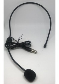 Resim Headset Kafa Mikrofonu 3 Pin Mini Dın Canon Jak Fişli Osawa W3 