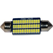 Resim Ampül Sofit Led Beyaz 12v 36 Led 39 Mm 