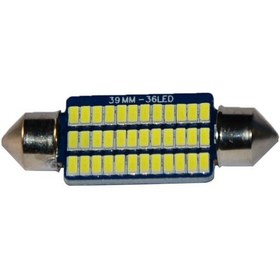 Resim Ampül Sofit Led Beyaz 12v 36 Led 39 Mm 