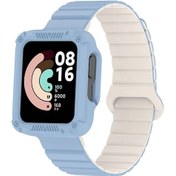 Resim Maxisepet Xiaomi Redmi Watch 2 Silikon Kordon Krd-105 Strap Kayış-mavi-starlight 