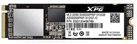Resim Xpg Ssd 512Gb Sx8200Pnp 35002300 