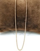 Resim Omar Silver Unisex Top Tırnak Makası 1,9 Mm Rose Gümüş Kolye Zincir Omr8005 