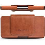 Resim Qıalıno Hakiki Sığır Derisi Deri Kılıf iPhone Uyumlu Xr 6,1 İnç / iPhone Uyumlu Xs Max 6,5 İnç, Boyut: 16 X 9 Cm 