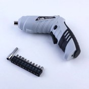 Resim Şarjlı Katlanabilir Vida ve Tornavida Seti, Güçlü ve Kullanışlı El Aleti 