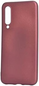 Resim Aksesuarcim Xiaomi Mi 9 Se ile Uyumlu Kılıfı Silikon Pastel Renkli Mat Esnek İnce Kapak Prem Mürdüm 