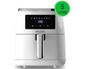 Resim Wiami Fritöz Wiami Air Fryer 5 Lt Beyaz Akıllı 545ESERI 