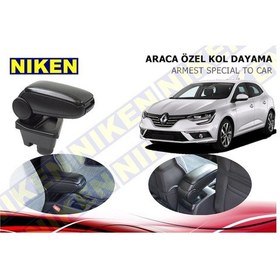 Resim Renault Megane 4 Kol Dayama Kolçak Vidasız Konsol Niken 2015+ 