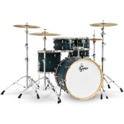 Resim Gretsch Renown 5-Parça 22" Akustik Davul (Satin Antique Blue Burst) 