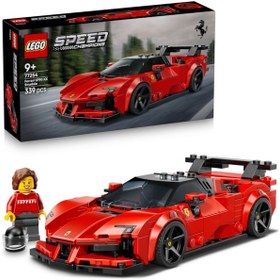 Resim LEGO® Speed Champions Ferrari SF90 XX Stradale Spor Araba 77254 - 9 Yaş ve Üzeri Çocuklar için Oyuncak Yapım Seti (339 Parça)LEGO® Speed Champions Ferrari SF90 XX Stradale Spor Araba 77254 - 9 Yaş ve Üzeri Çocuklar için Oyuncak Yapım Seti (339 Parça) 