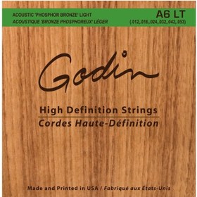 Resim Godin Lt Phos Bronze Akustik Gitar Teli (12-53) 
