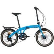 Resim Bisan Acera Fx 3600 20 Jant 9 Vites 26 cm Mekanik Disk Fren Katlanır Bisiklet - Mavi 