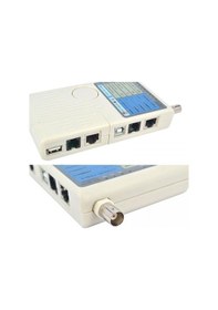 Resim Profosyonel Kablo Tester Kablo Test Cihazı Rj45 Tester Rj11 Tester Bnc Test 