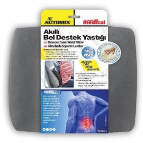 Resim Automix Akıllı Bel Desteği Yastığı - %100 Visko 